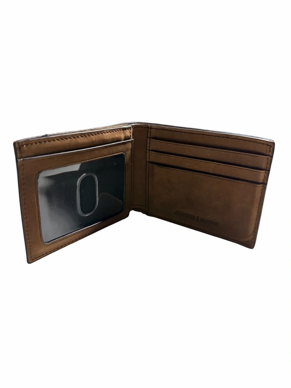 Johnston & Murphy Men's 2-in-1 Billfold Wallet- Used